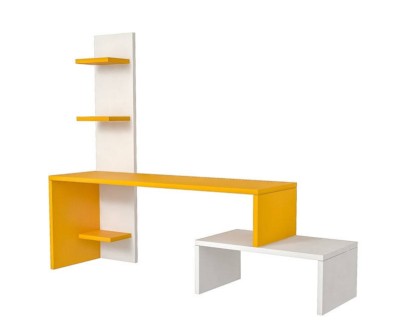 Mobilier living Raffline, 1 corp, 124x30x100 cm